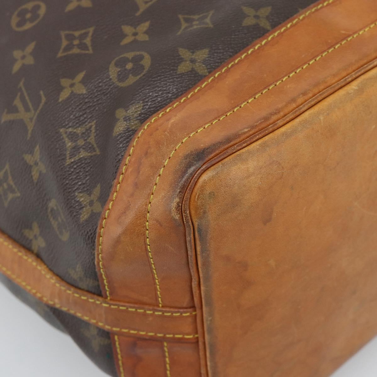 LOUIS VUITTON Monogram Noe Shoulder Bag M42224 LV Auth 195680