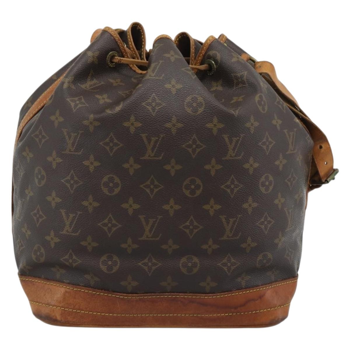 LOUIS VUITTON Monogram Noe Shoulder Bag M42224 LV Auth 195680