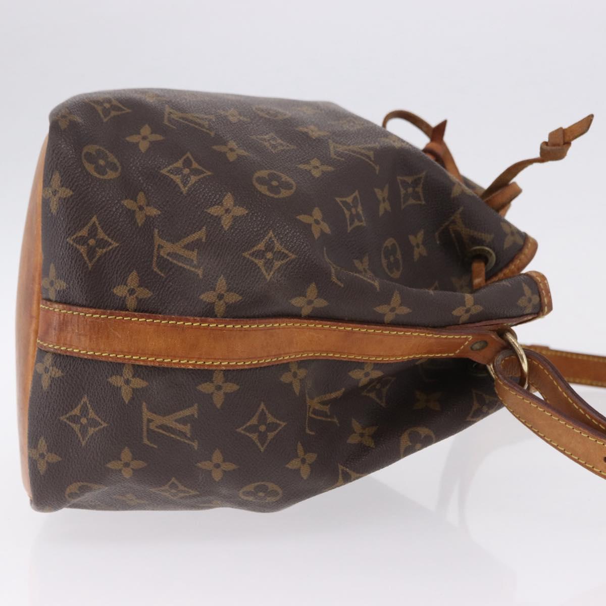 LOUIS VUITTON Monogram Petit Noe Shoulder Bag M42226 LV Auth 195682