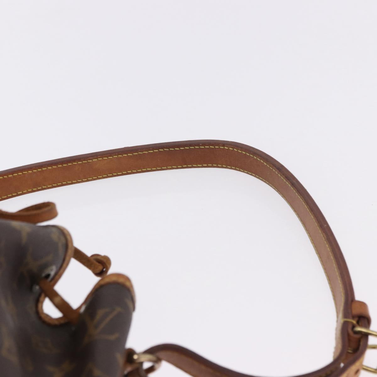 LOUIS VUITTON Monogram Petit Noe Shoulder Bag M42226 LV Auth 195682