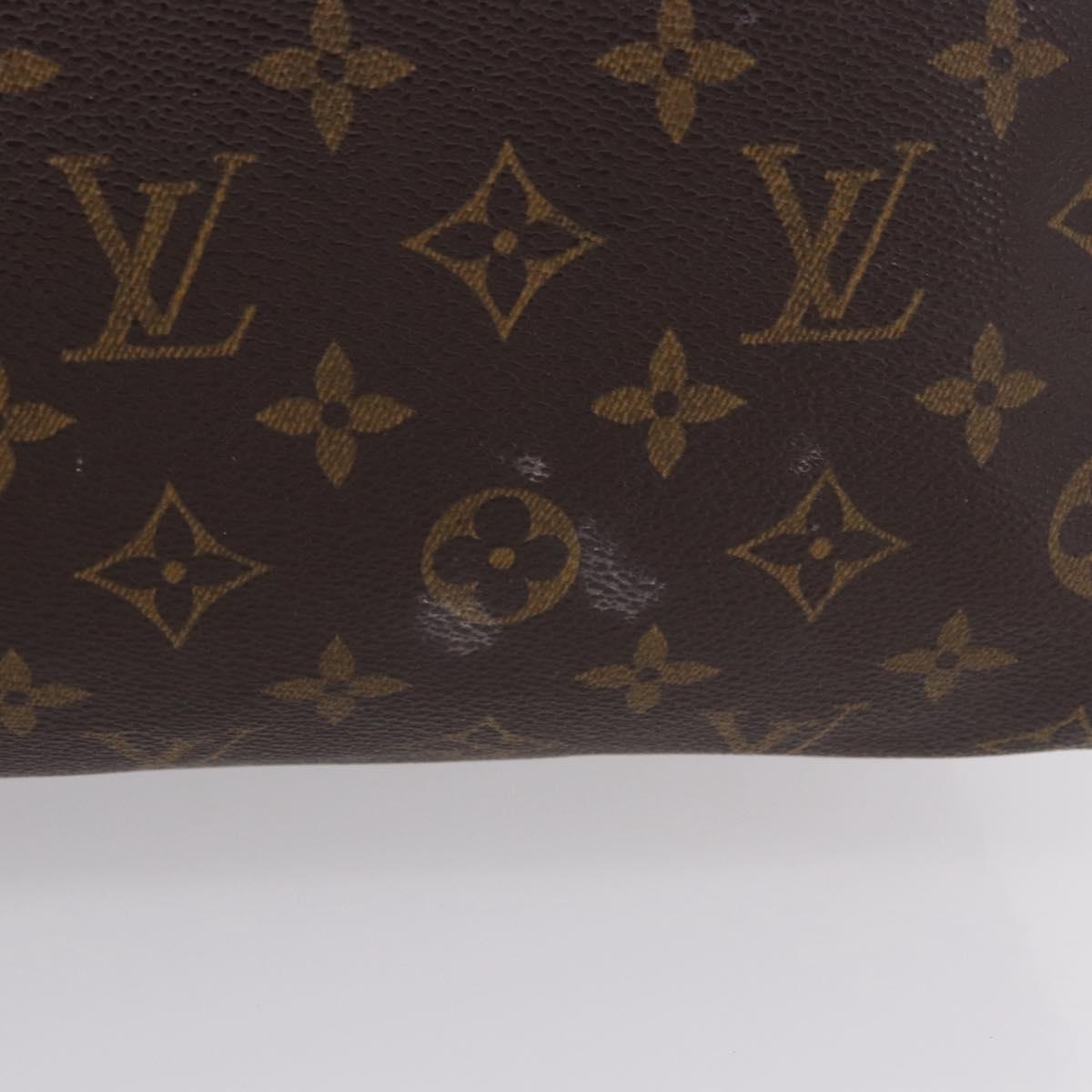 LOUIS VUITTON Monogram Speedy 25 Hand Bag M41528 LV Auth 195683
