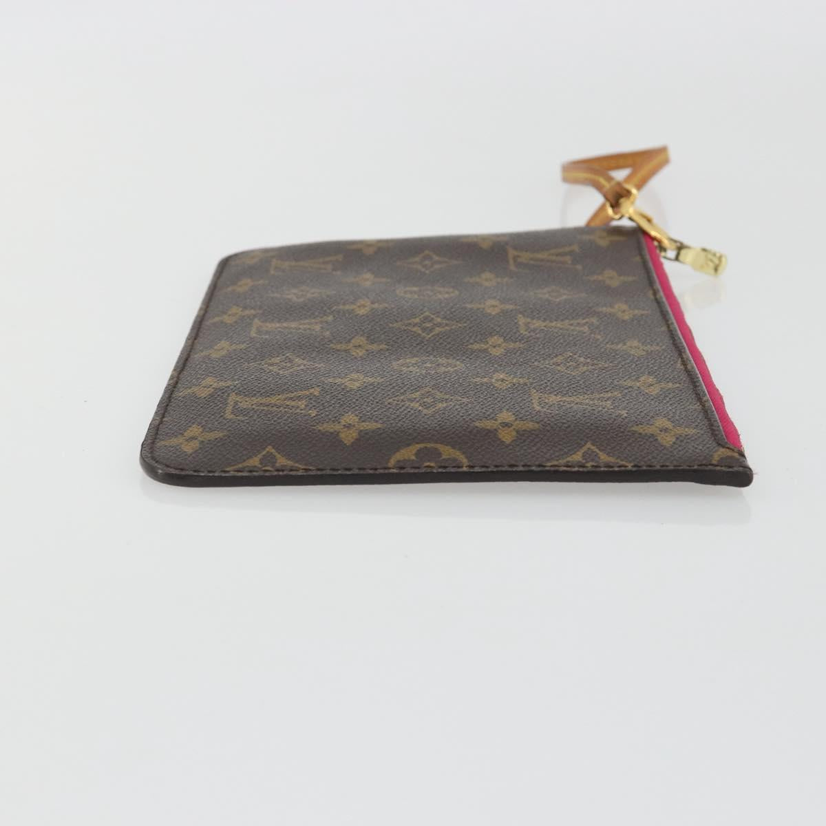 LOUIS VUITTON Monogram Neverfull MM Pouch Accessory Pouch LV Auth 195689