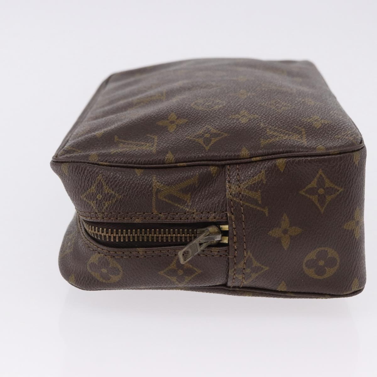LOUIS VUITTON Monogram Trousse Toilette 28 Clutch Bag M47522 LV Auth 195695