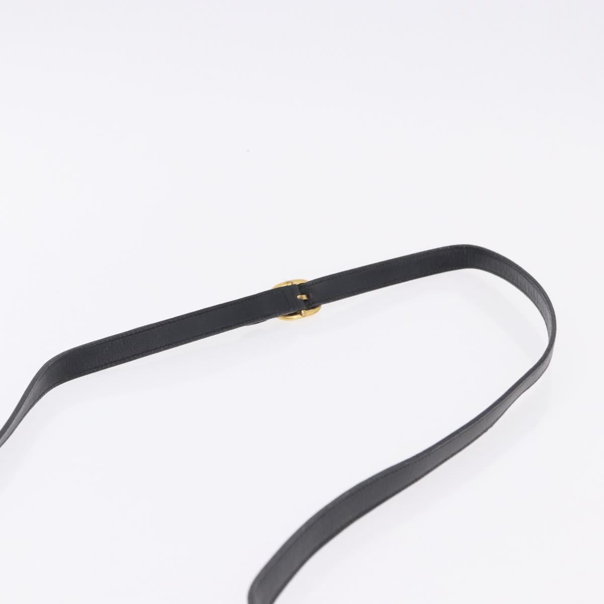 GUCCI Micro GG Supreme Web Sherry Line Bag PVC Black 001 084 4425 Auth 195701