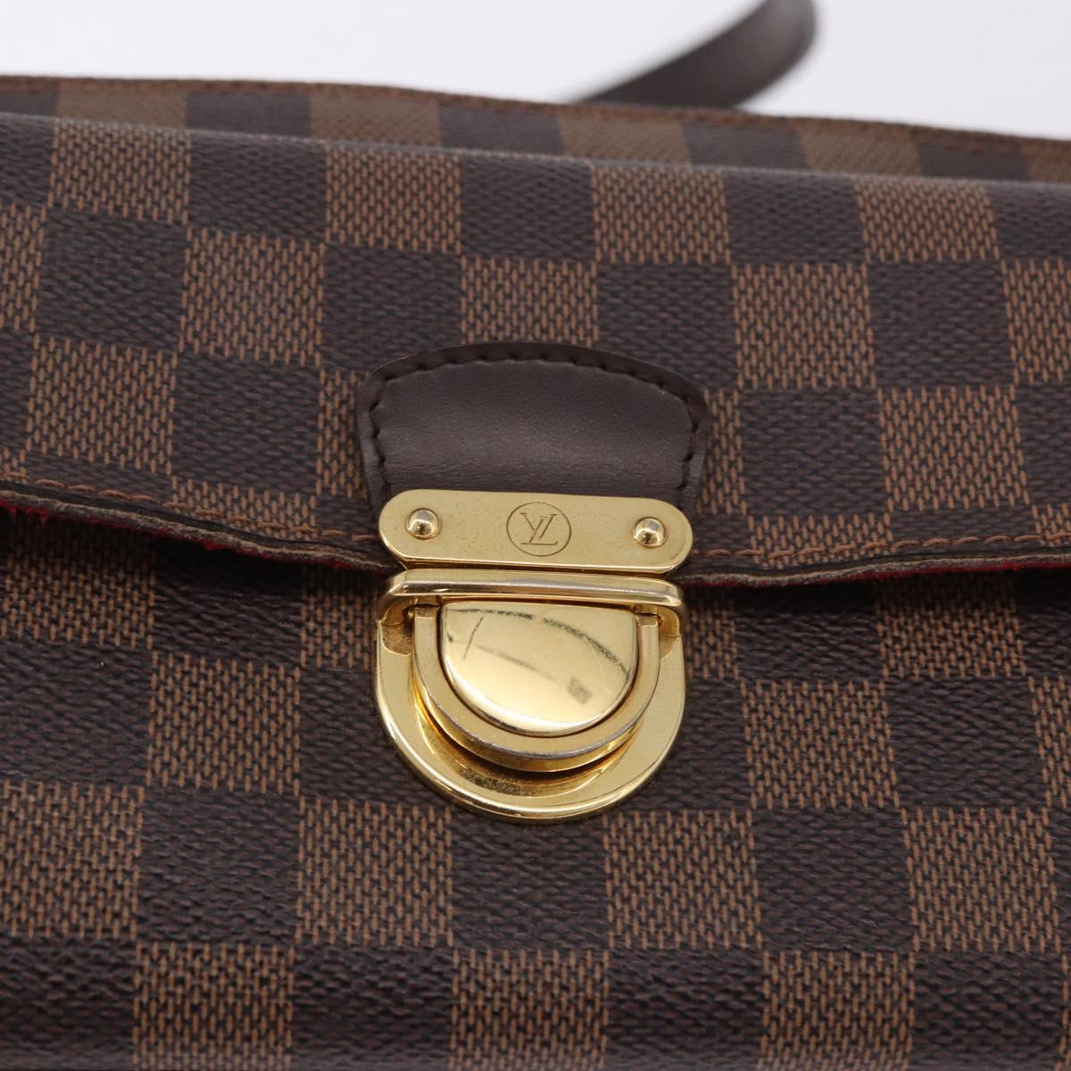 LOUIS VUITTON Damier Ebene Ravello GM Shoulder Bag N60006 LV Auth 195712V