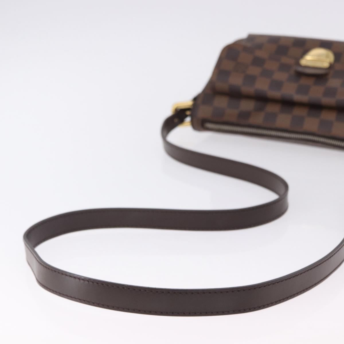 LOUIS VUITTON Damier Ebene Ravello GM Shoulder Bag N60006 LV Auth 195712V