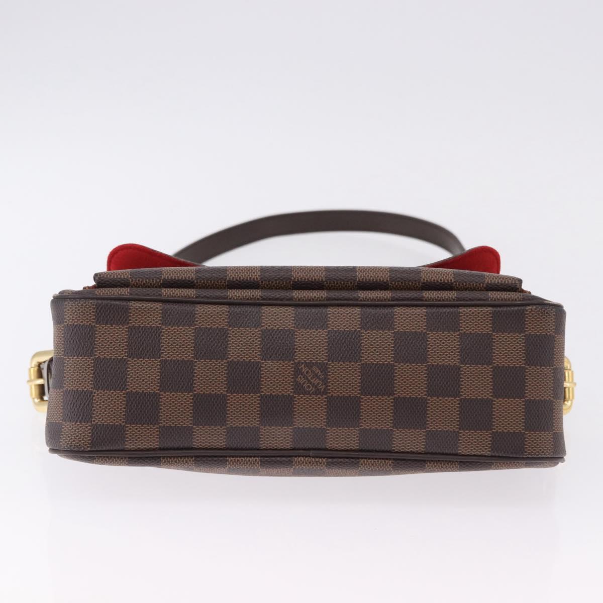 LOUIS VUITTON Damier Ebene Ravello GM Shoulder Bag N60006 LV Auth 195712V