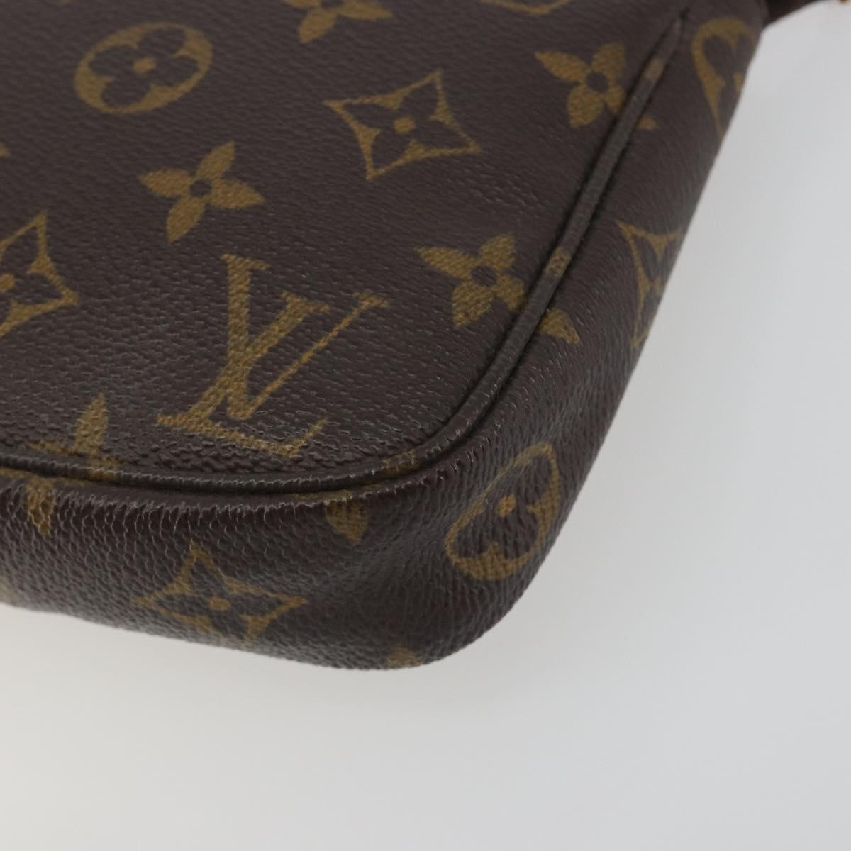 LOUIS VUITTON Monogram Pochette Accessoires Pouch M51980 LV Auth 195713A