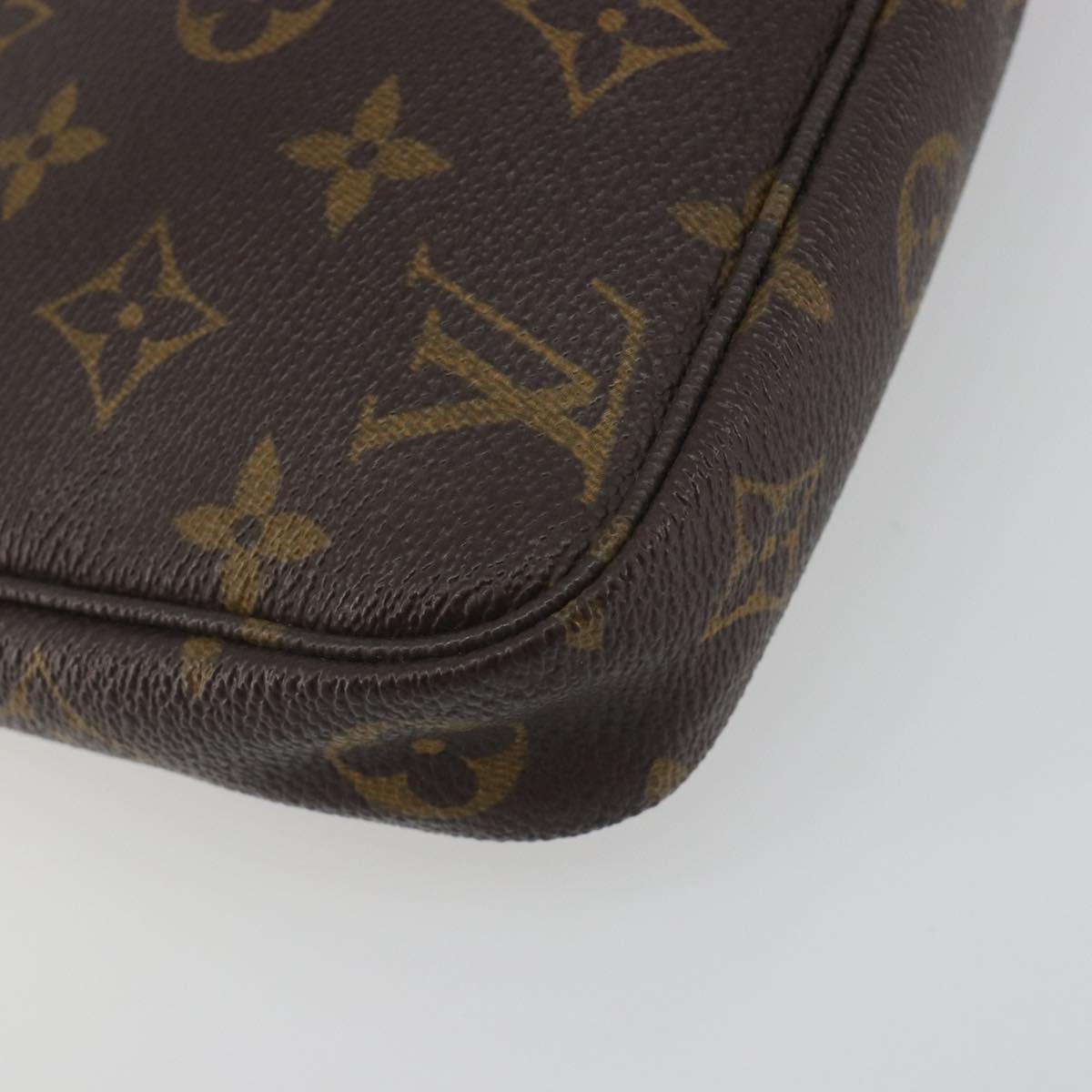 LOUIS VUITTON Monogram Pochette Accessoires Pouch M51980 LV Auth 195713A