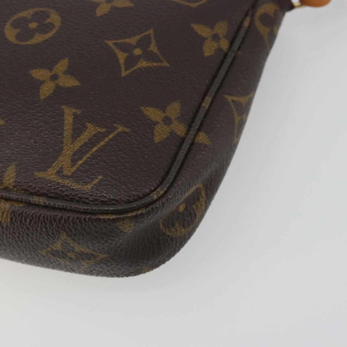 LOUIS VUITTON Monogram Pochette Accessoires Pouch M51980 LV Auth 195713A
