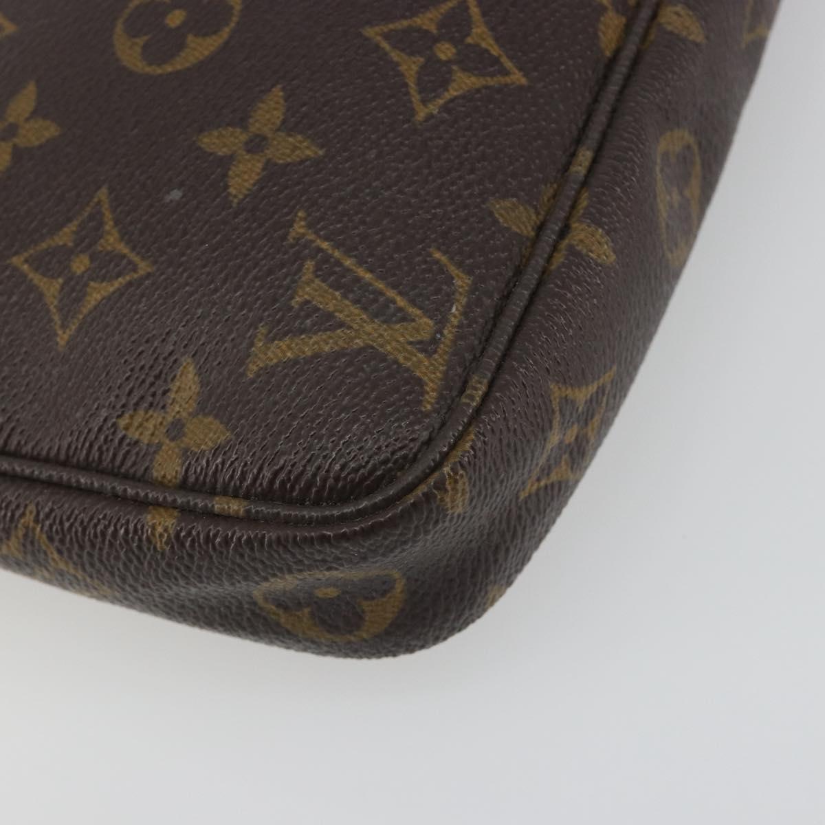 LOUIS VUITTON Monogram Pochette Accessoires Pouch M51980 LV Auth 195713A