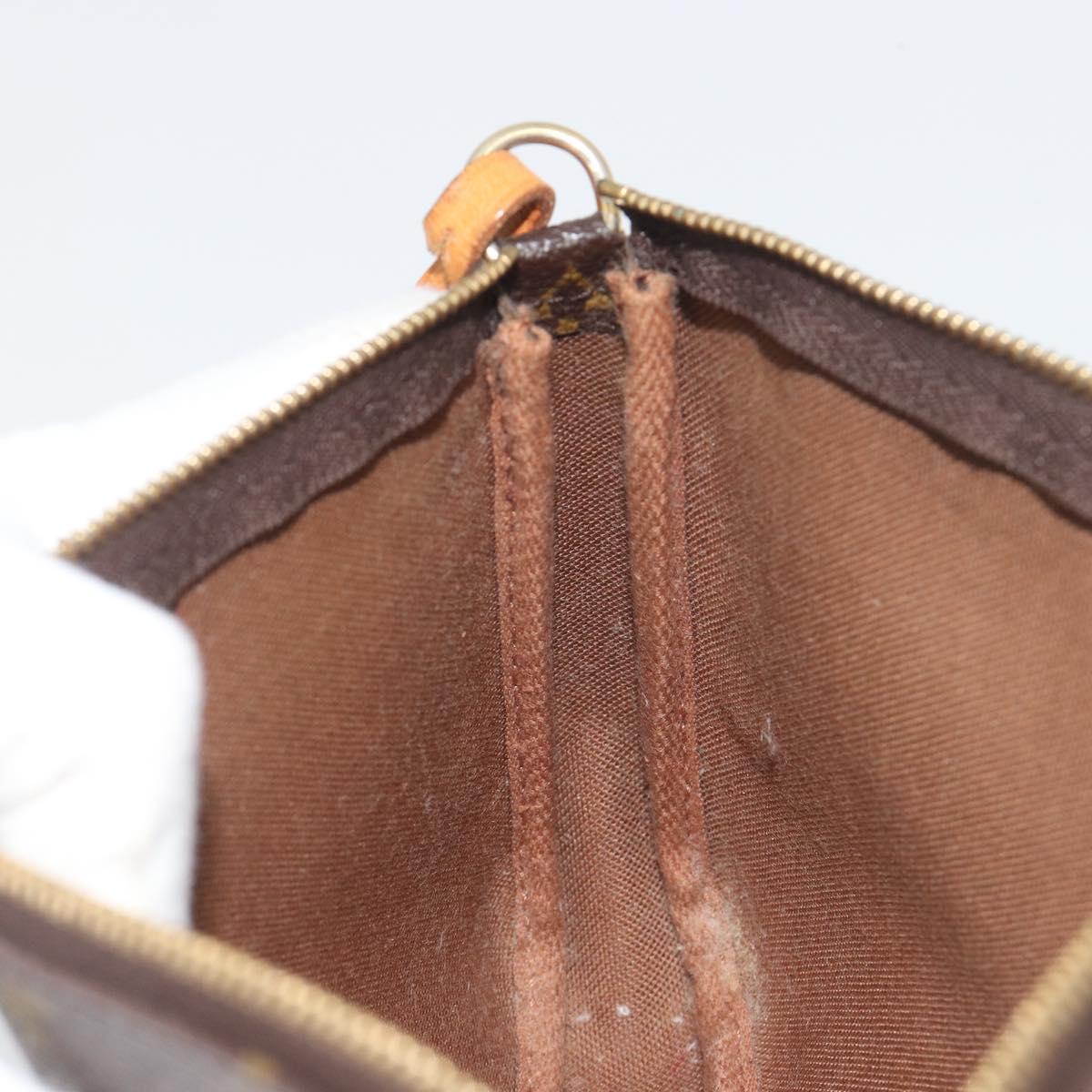 LOUIS VUITTON Monogram Pochette Accessoires Pouch M51980 LV Auth 195713A