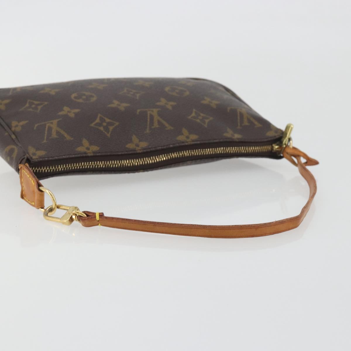 LOUIS VUITTON Monogram Pochette Accessoires Pouch M51980 LV Auth 195713A