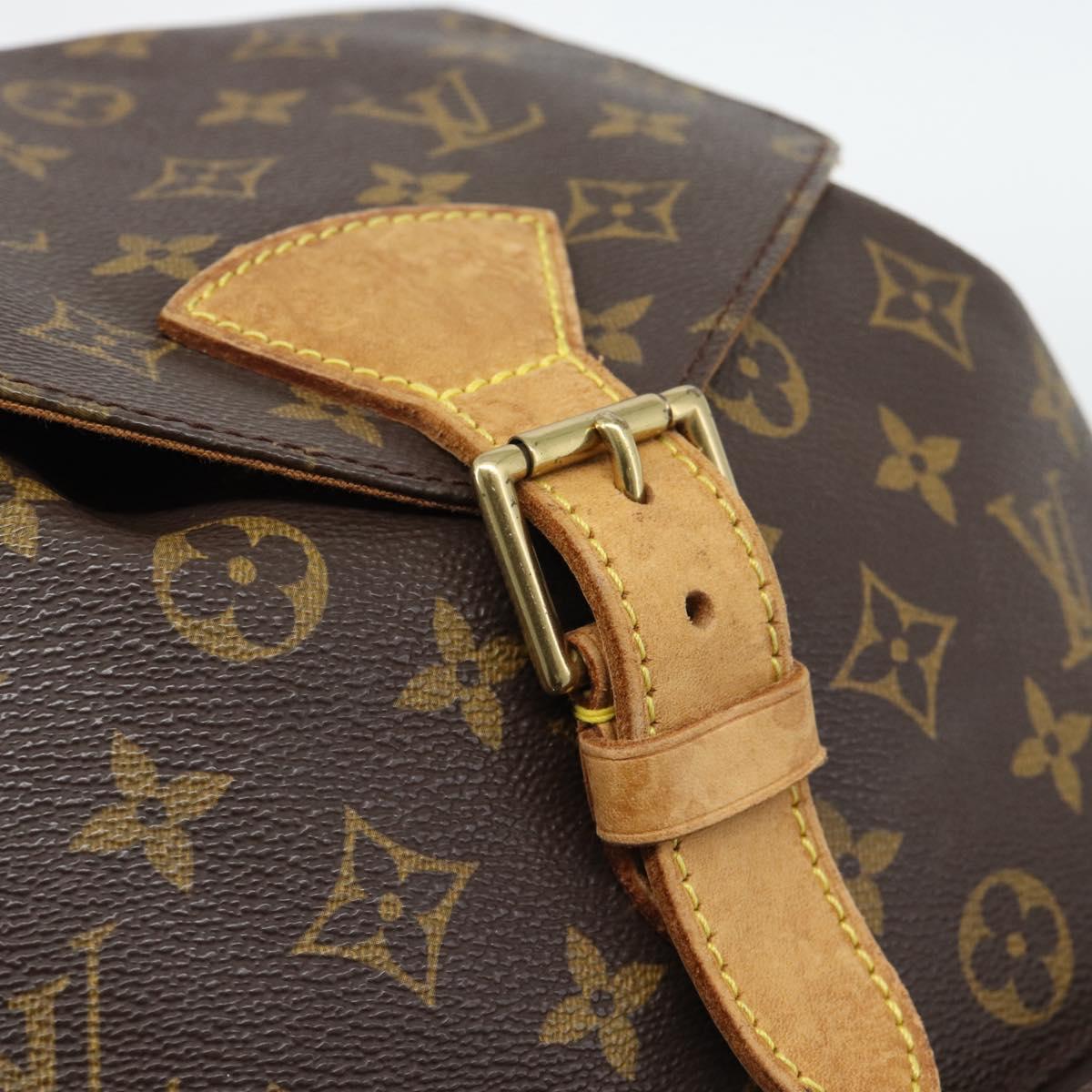 LOUIS VUITTON Monogram Montsouris GM Backpack M51135 LV Auth 195722