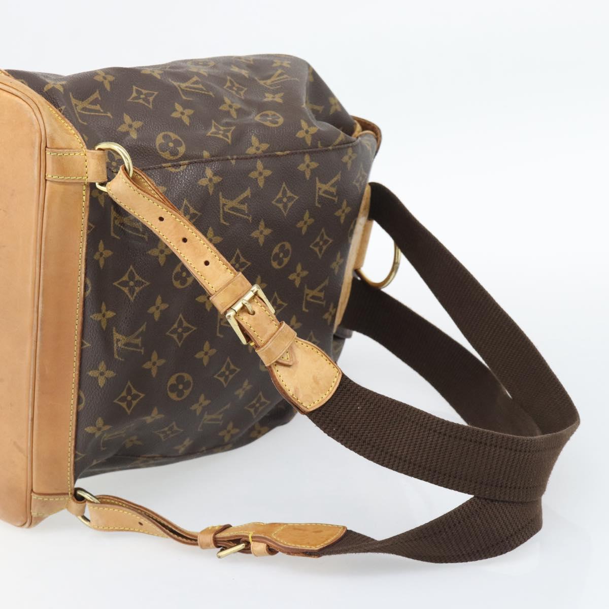 LOUIS VUITTON Monogram Montsouris GM Backpack M51135 LV Auth 195722