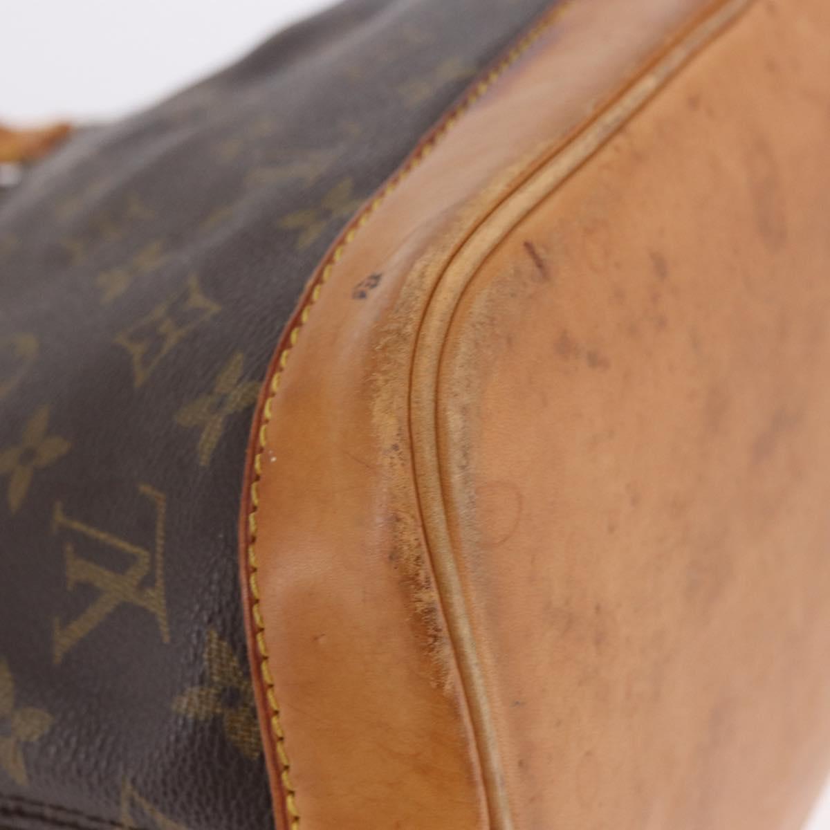 LOUIS VUITTON Monogram Alma Hand Bag M51130 LV Auth 195726
