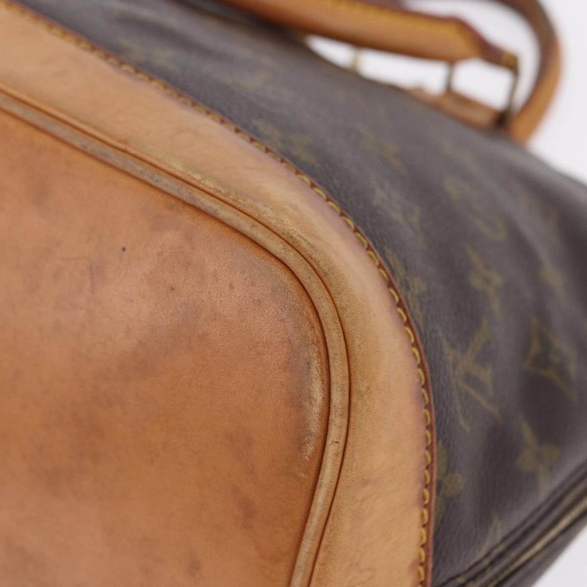 LOUIS VUITTON Monogram Alma Hand Bag M51130 LV Auth 195726