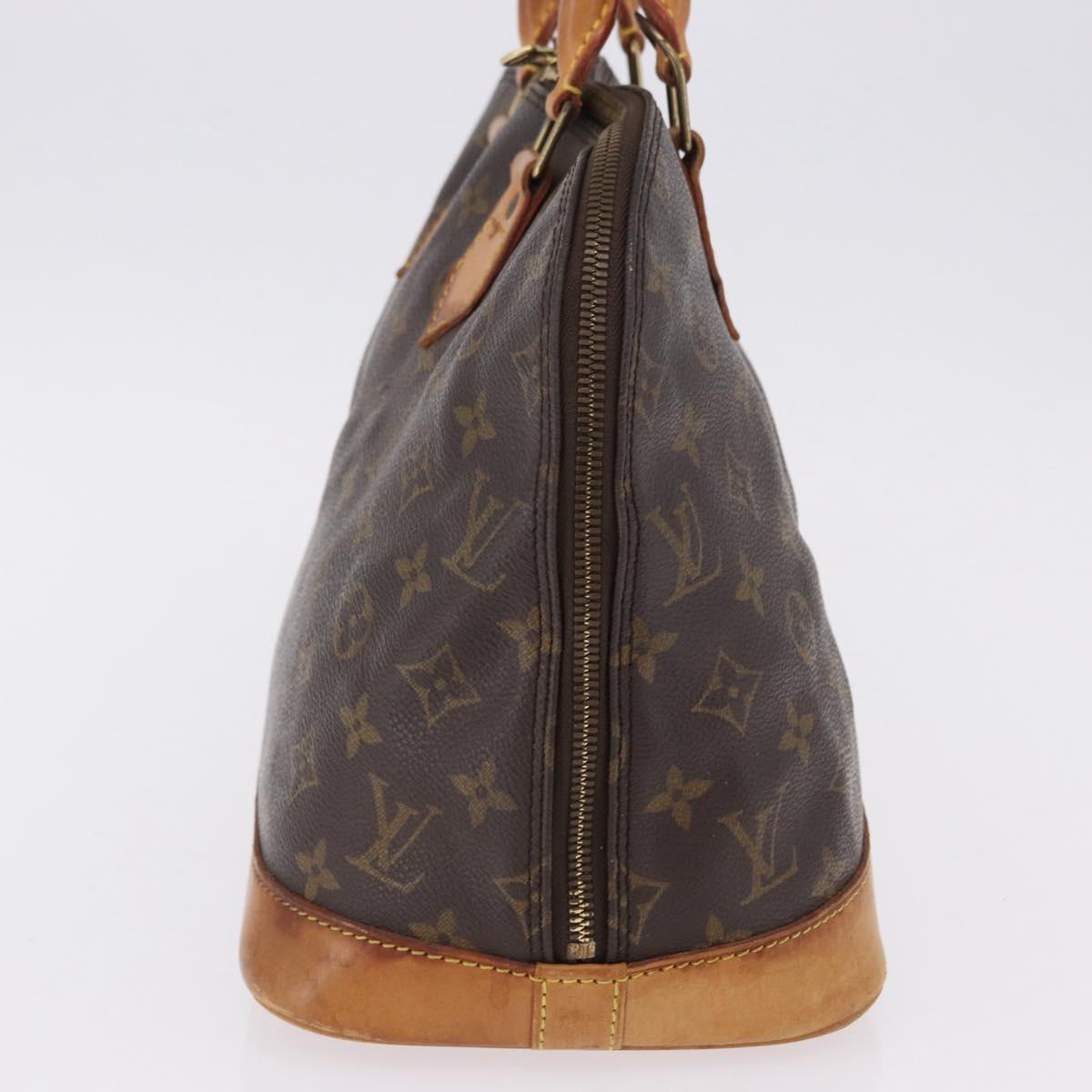 LOUIS VUITTON Monogram Alma Hand Bag M51130 LV Auth 195726
