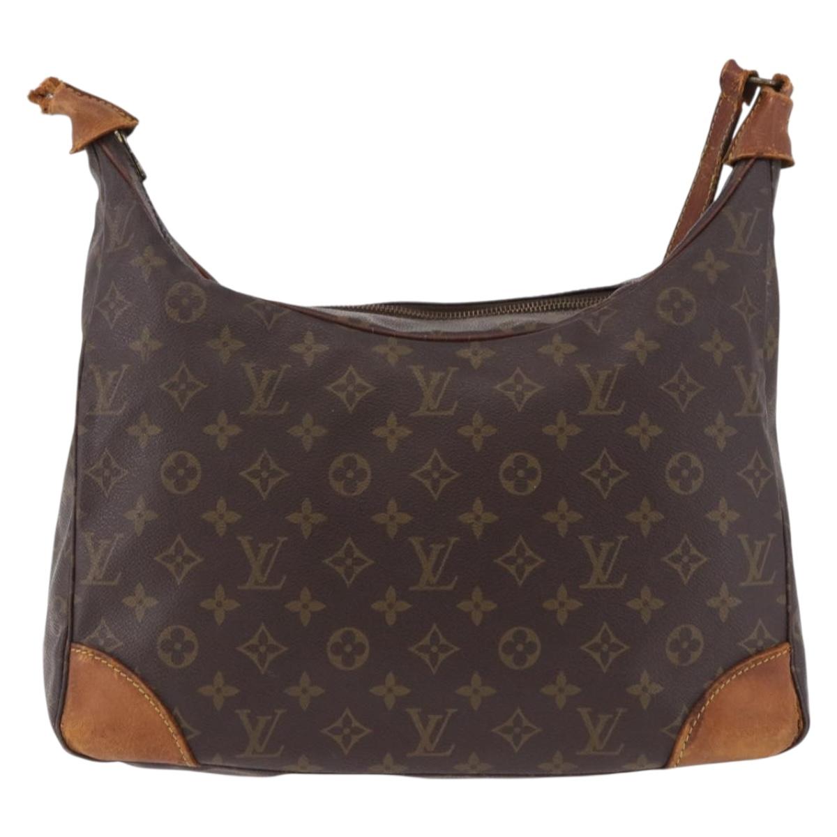 LOUIS VUITTON Monogram Boulogne 30 Shoulder Bag M51265 LV Auth 195732