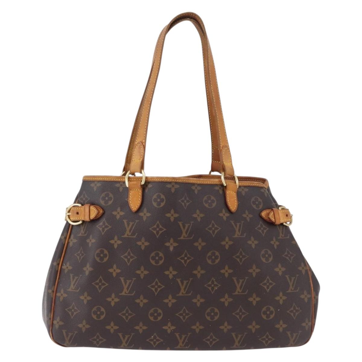 LOUIS VUITTON Monogram Batignolles Horizontal Tote Bag M51154 LV Auth 195733
