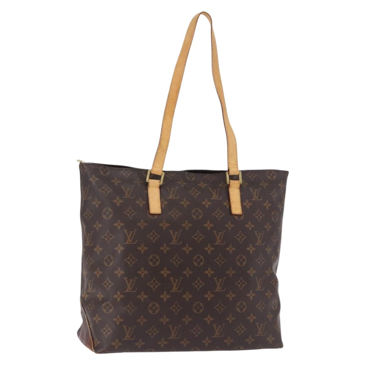 LOUIS VUITTON Monogram Cabas Piano Tote Bag M51148 LV Auth 195734