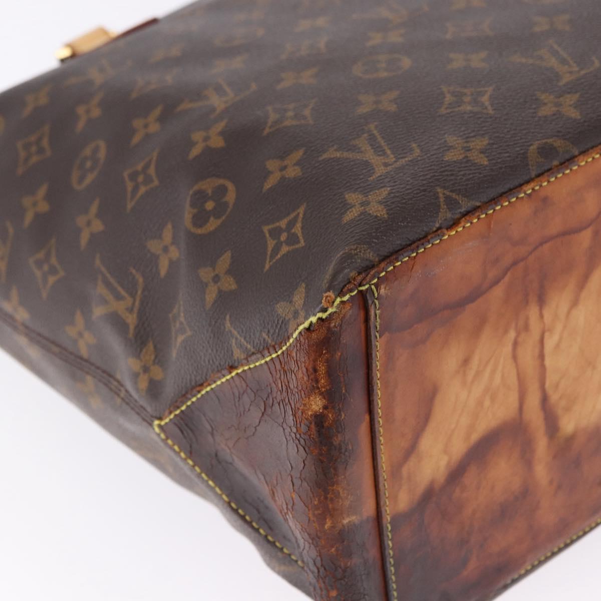 LOUIS VUITTON Monogram Cabas Piano Tote Bag M51148 LV Auth 195734