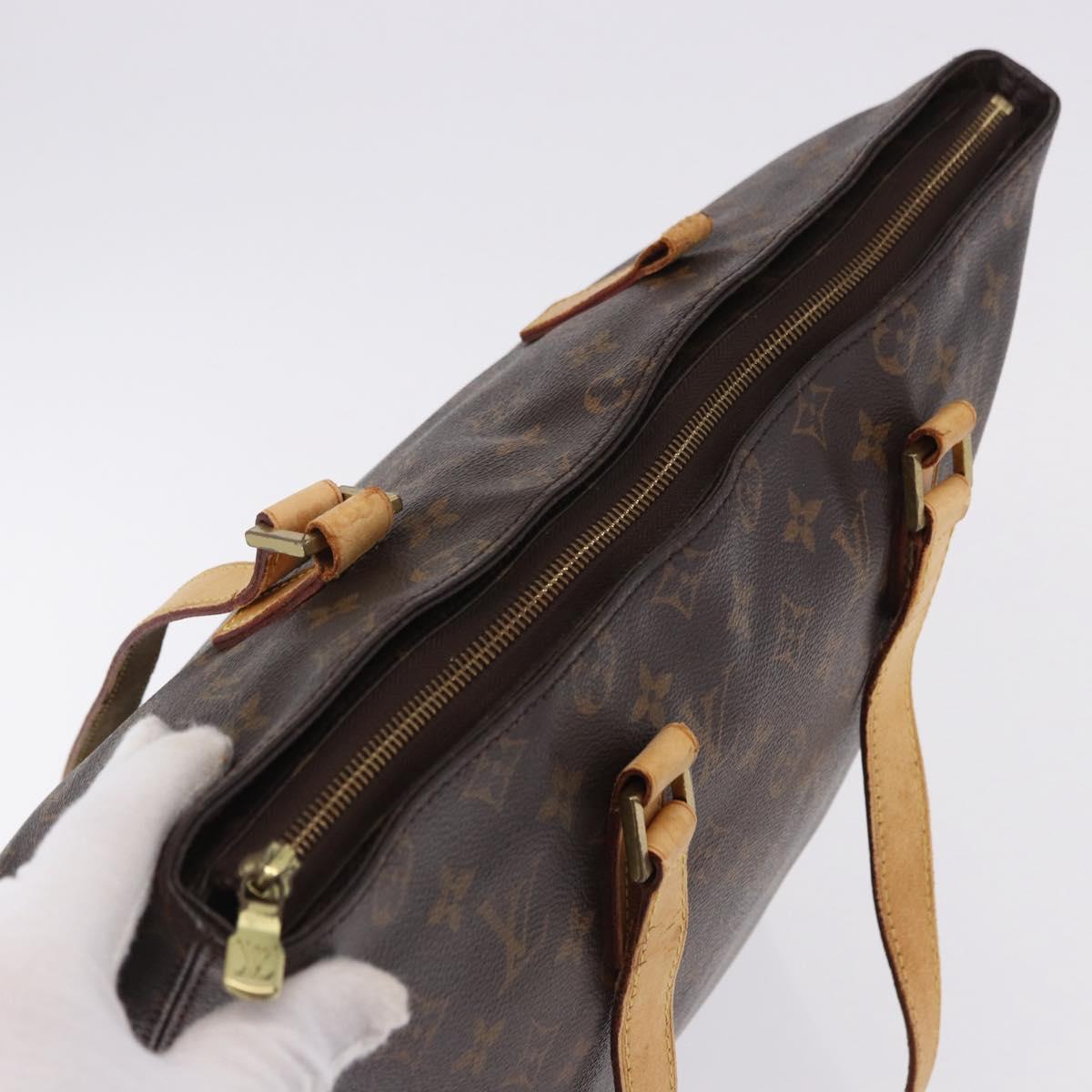 LOUIS VUITTON Monogram Cabas Piano Tote Bag M51148 LV Auth 195734
