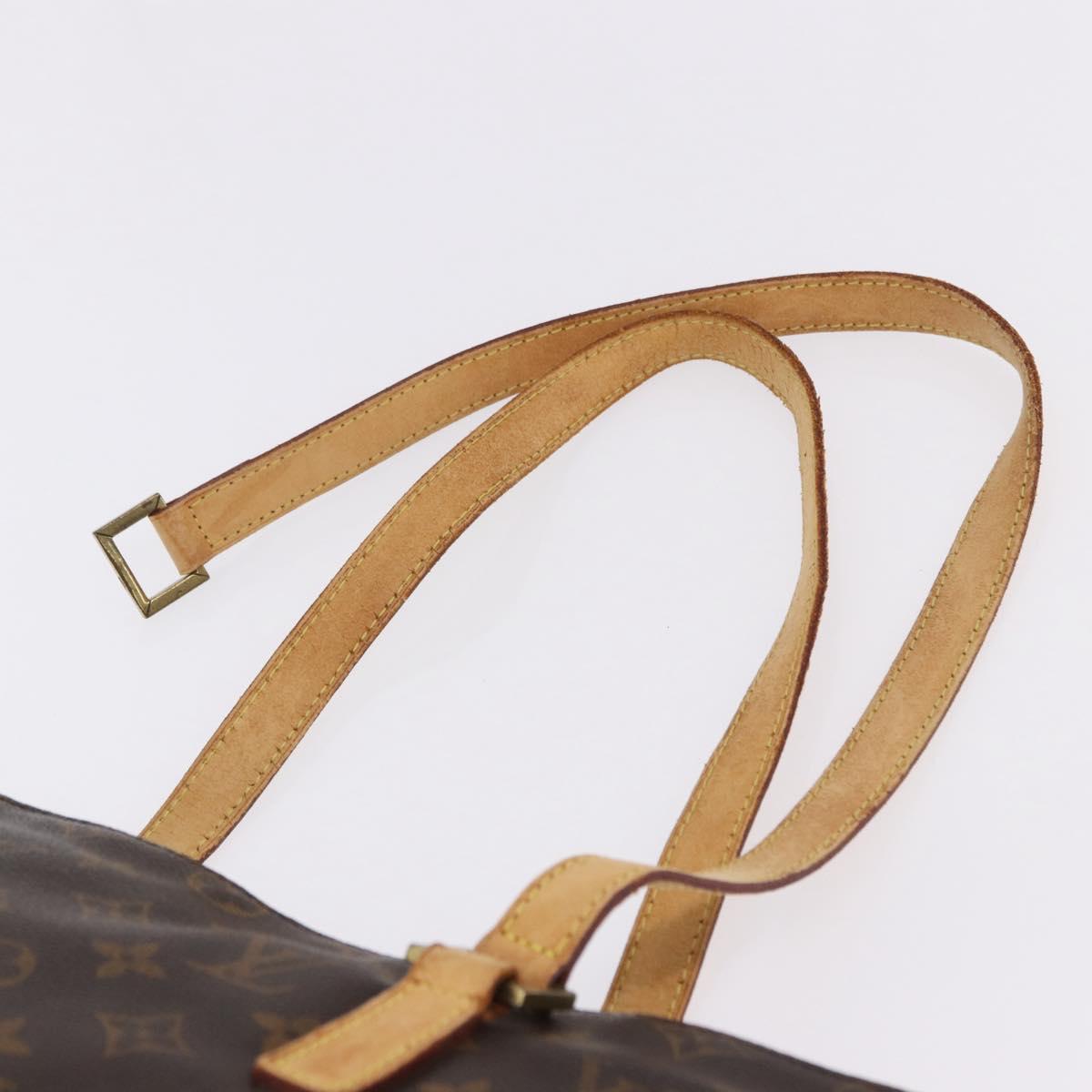 LOUIS VUITTON Monogram Cabas Piano Tote Bag M51148 LV Auth 195734