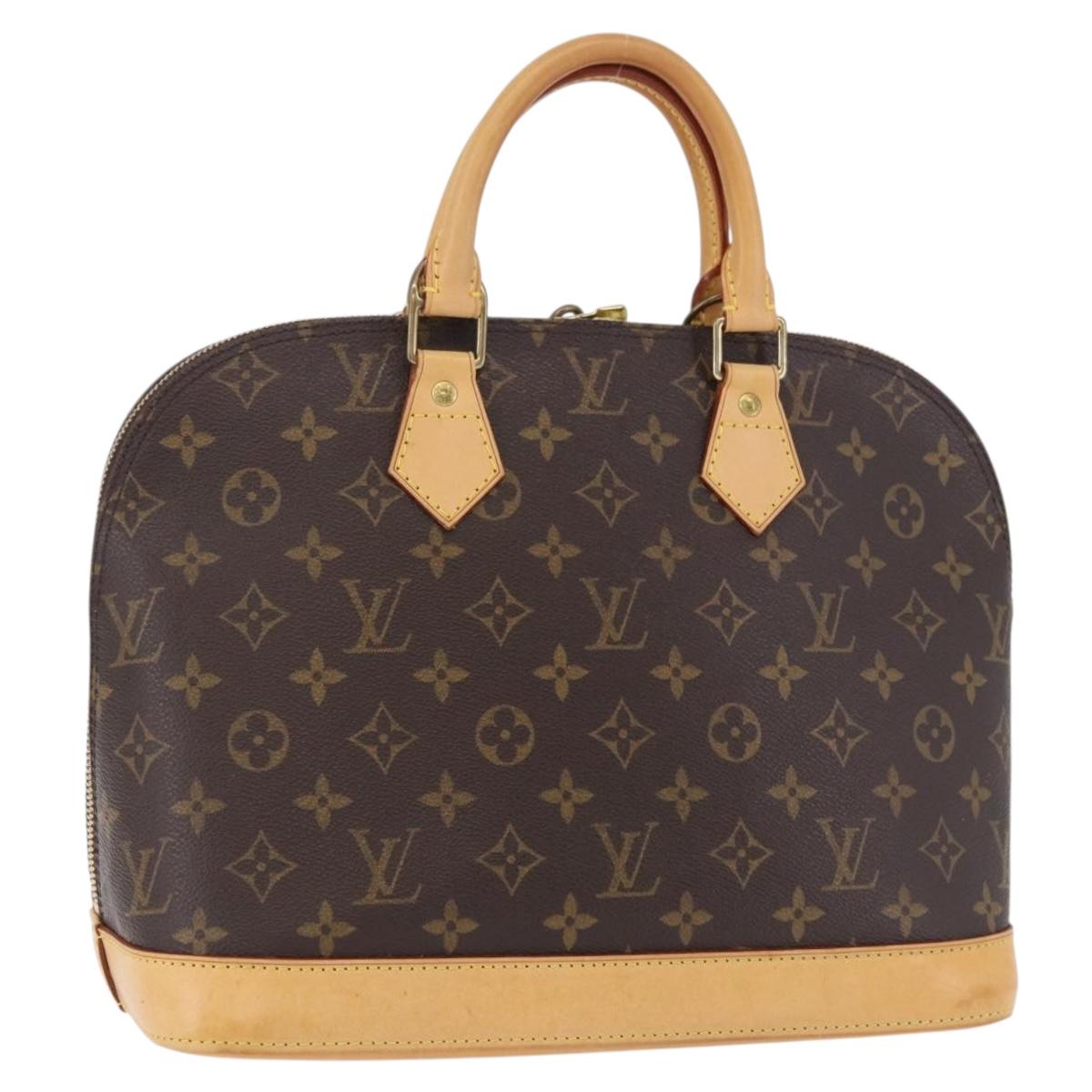 LOUIS VUITTON Monogram Alma Hand Bag M51130 LV Auth 195736V