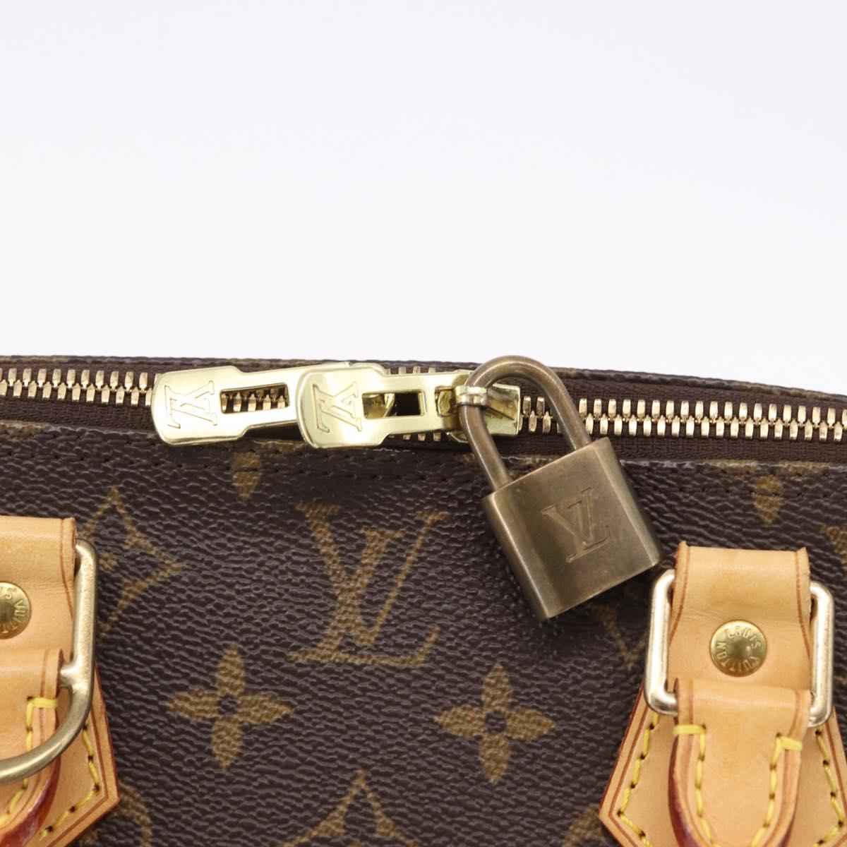 LOUIS VUITTON Monogram Alma Hand Bag M51130 LV Auth 195736V