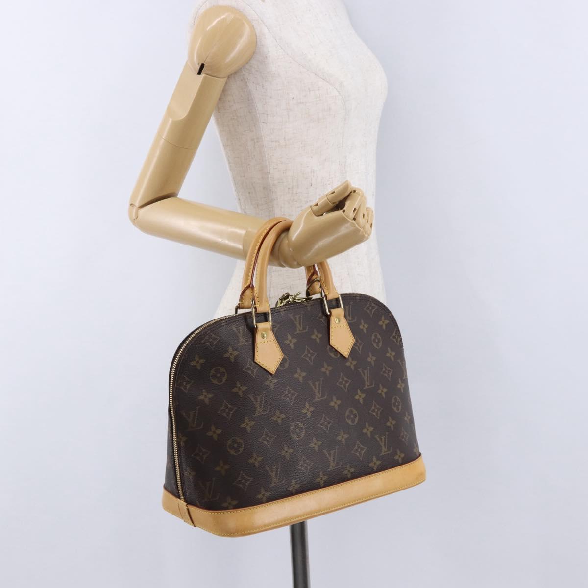 LOUIS VUITTON Monogram Alma Hand Bag M51130 LV Auth 195736V
