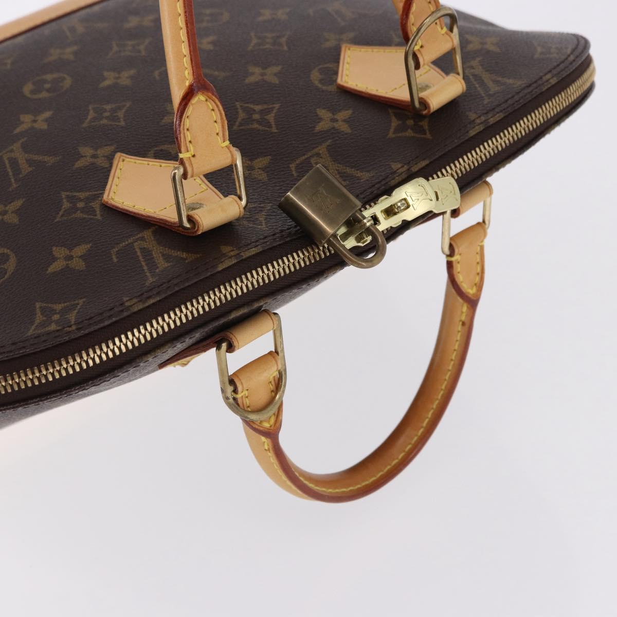 LOUIS VUITTON Monogram Alma Hand Bag M51130 LV Auth 195736V