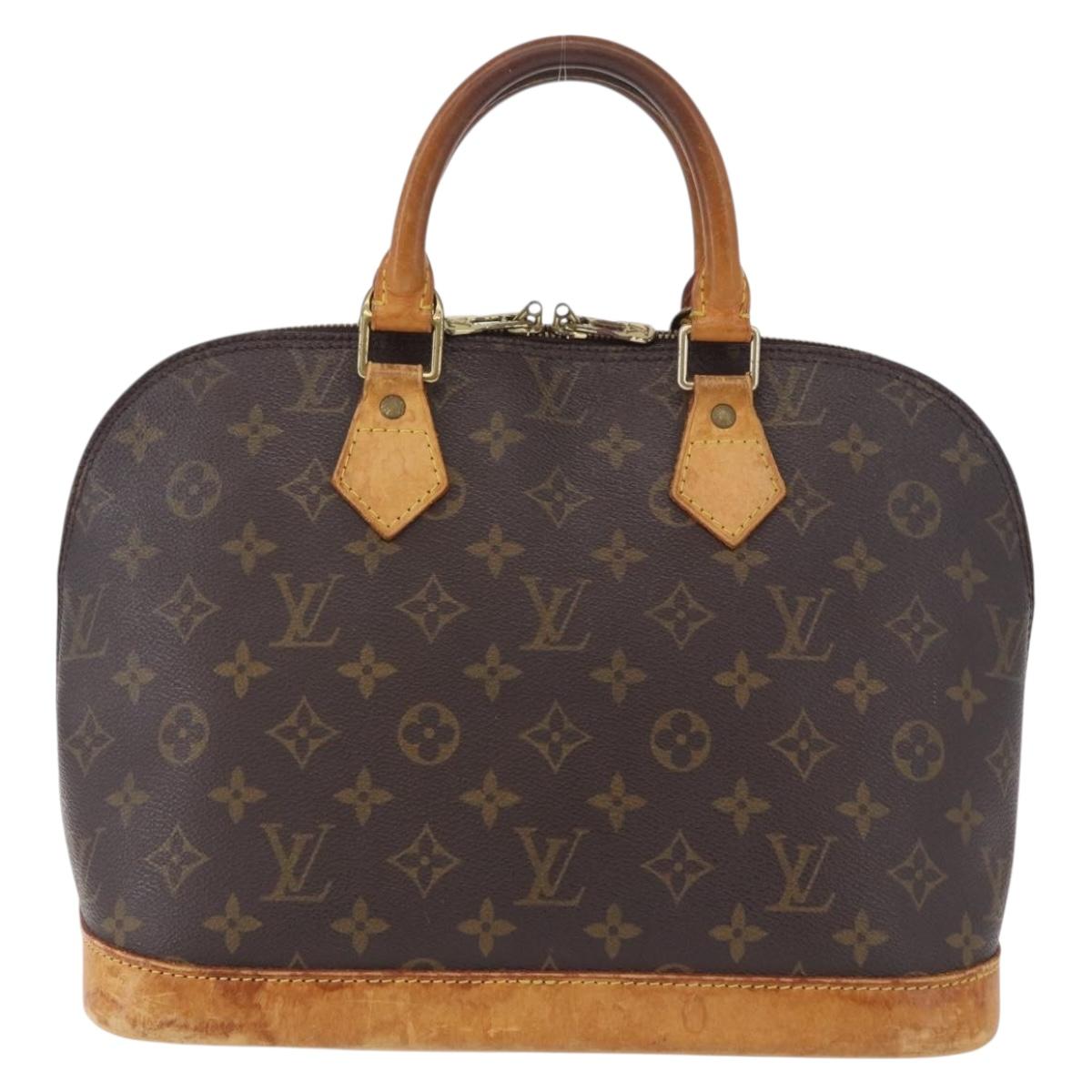 LOUIS VUITTON Monogram Alma PM Hand Bag M53151 LV Auth 195737