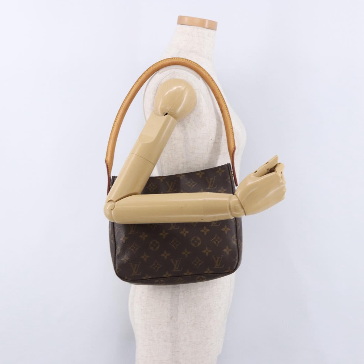 LOUIS VUITTON Monogram Looping MM Shoulder Bag M51146 LV Auth 195751V