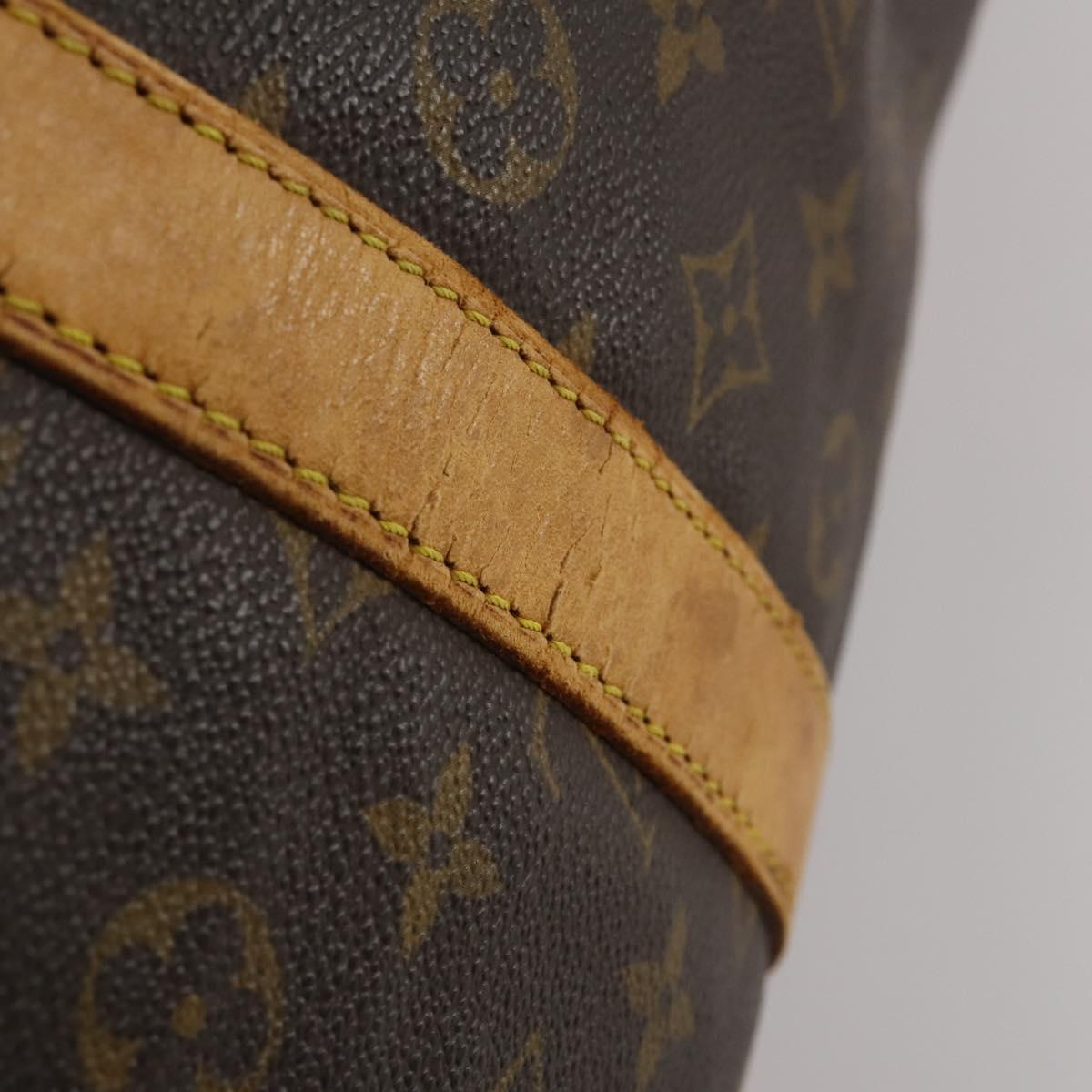 LOUIS VUITTON Monogram Keepall 55 Boston Bag M41424 LV Auth 195758