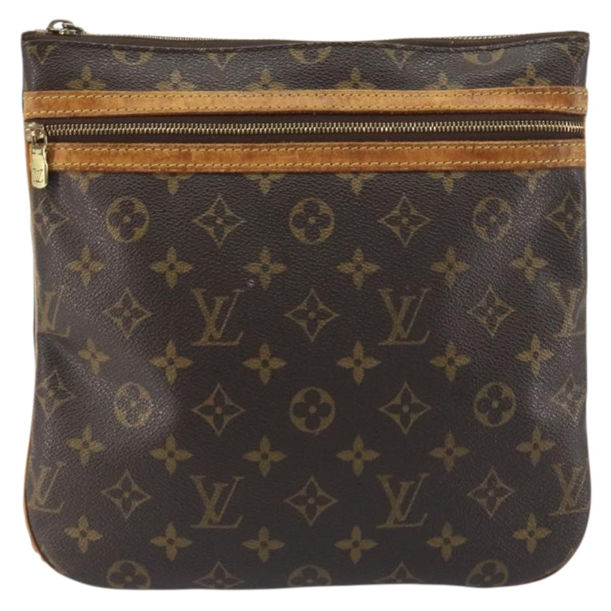 LOUIS VUITTON Monogram Pochette Bosphore Shoulder Bag M40044 LV Auth 195778