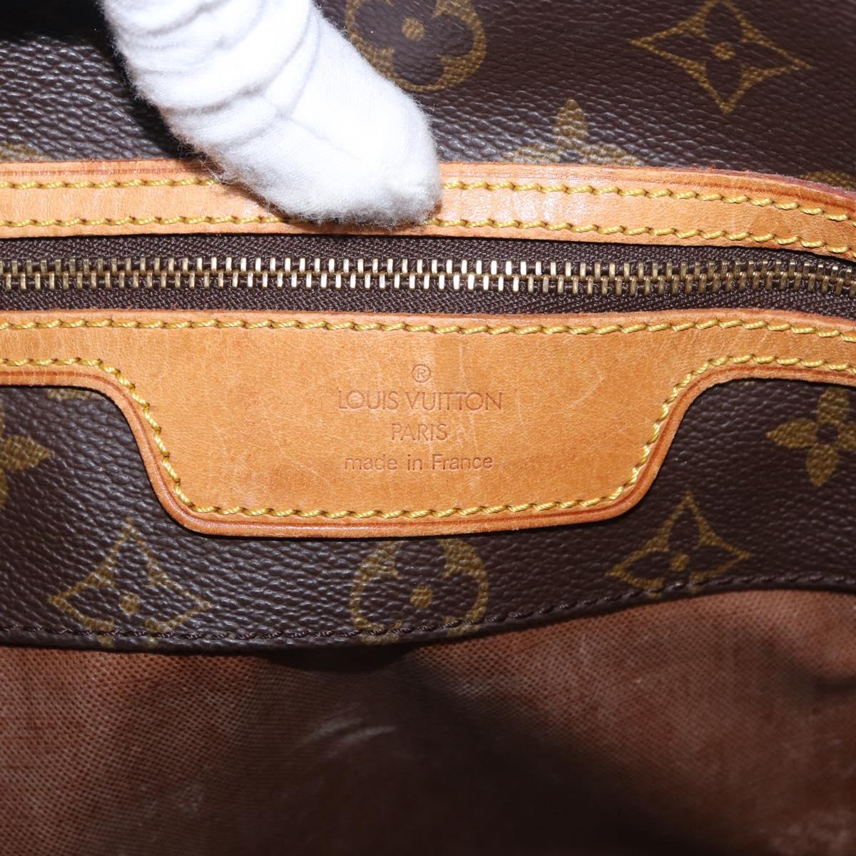 LOUIS VUITTON Monogram Sac Shopping Tote Bag M51108 LV Auth 195779