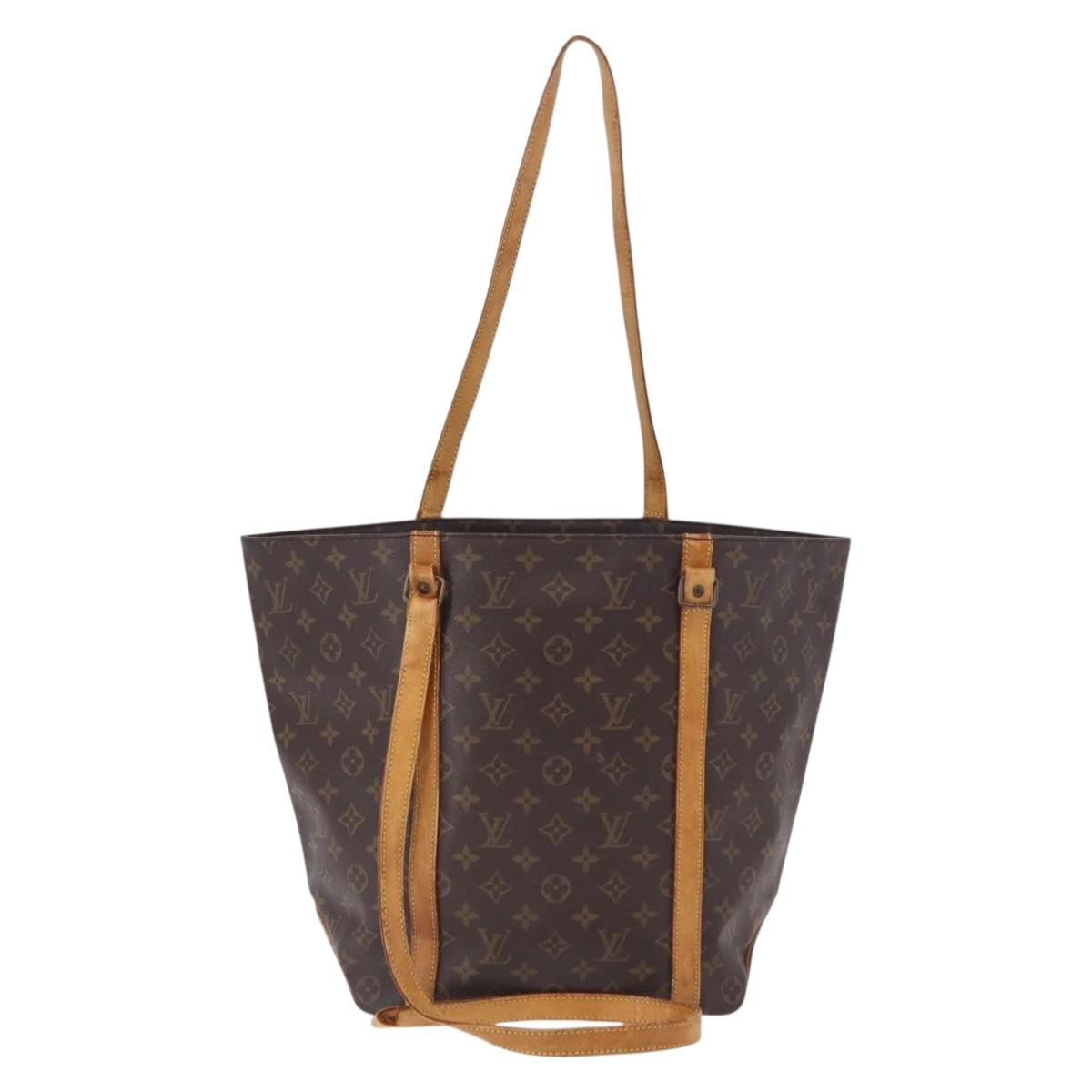 LOUIS VUITTON Monogram Sac Shopping Tote Bag M51108 LV Auth 195779