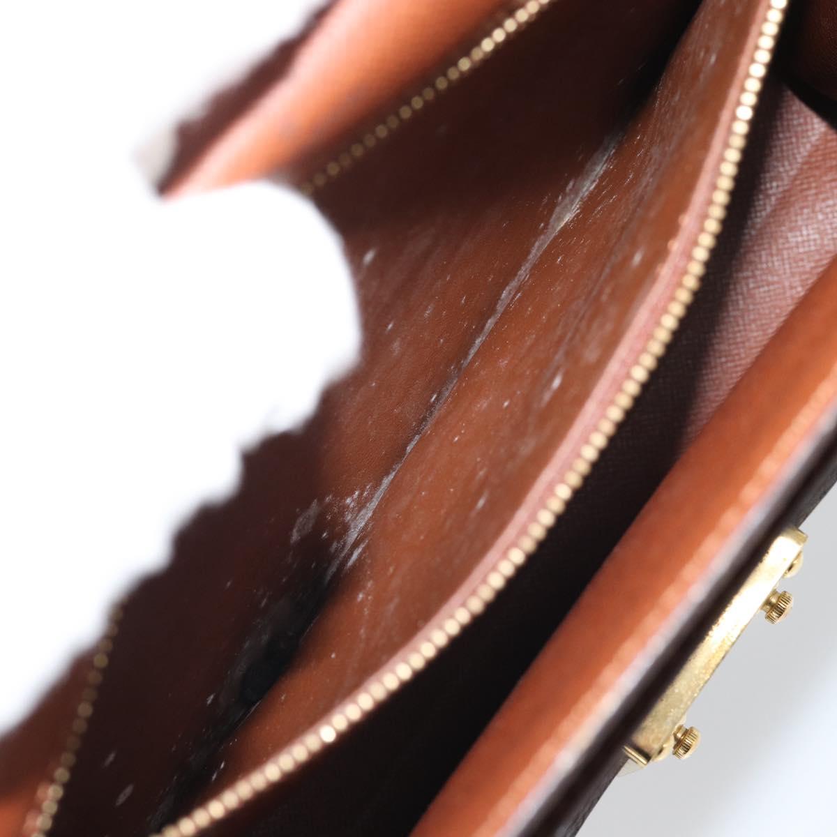 LOUIS VUITTON Monogram Monceau 28 Hand Bag M51185 LV Auth 195780