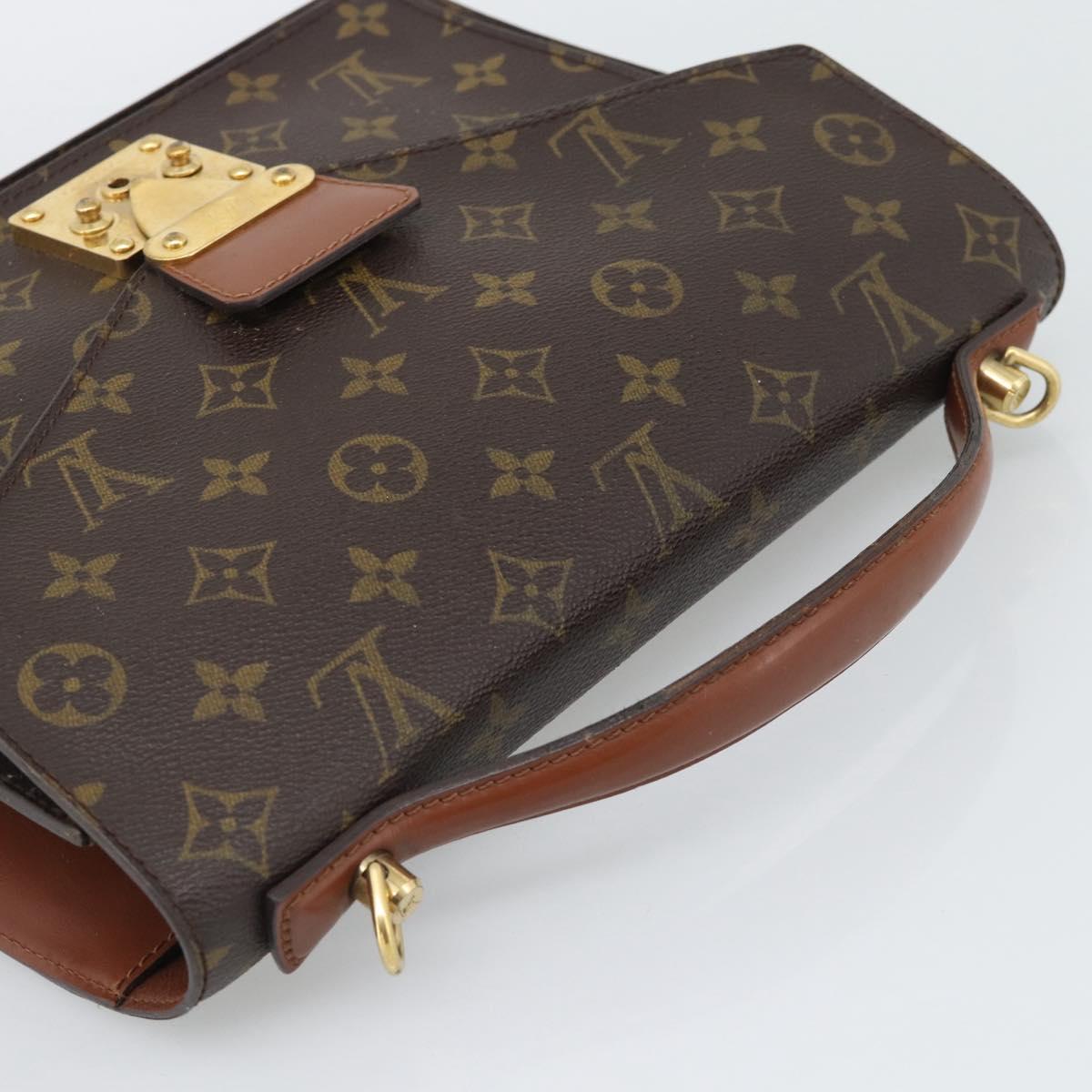 LOUIS VUITTON Monogram Monceau 28 Hand Bag M51185 LV Auth 195780