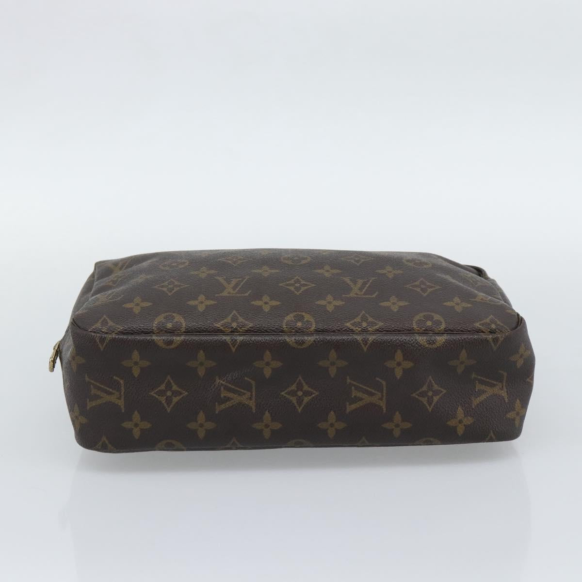 LOUIS VUITTON Monogram Trousse Toilette 28 Clutch Bag M47522 LV Auth 195781