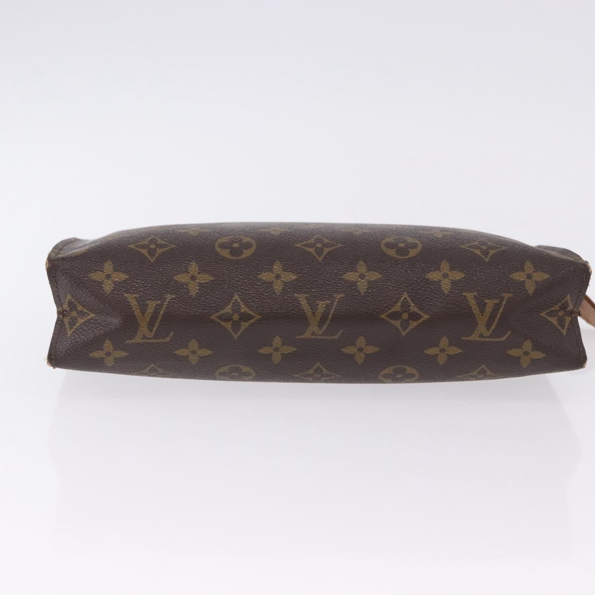 LOUIS VUITTON Monogram Poche Toilette 26 Pouch M47542 LV Auth 195782