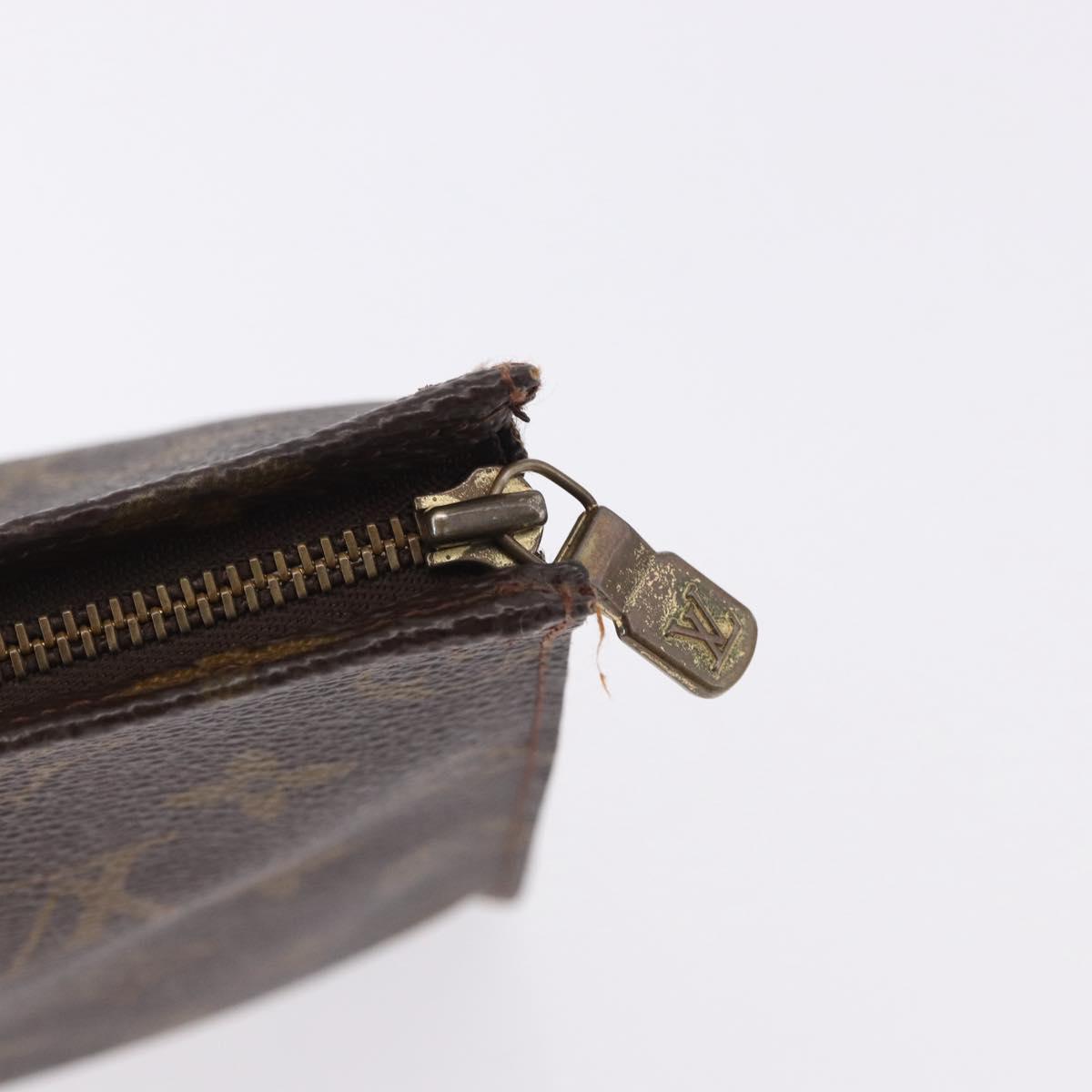 LOUIS VUITTON Monogram Poche Toilette 26 Pouch M47542 LV Auth 195783