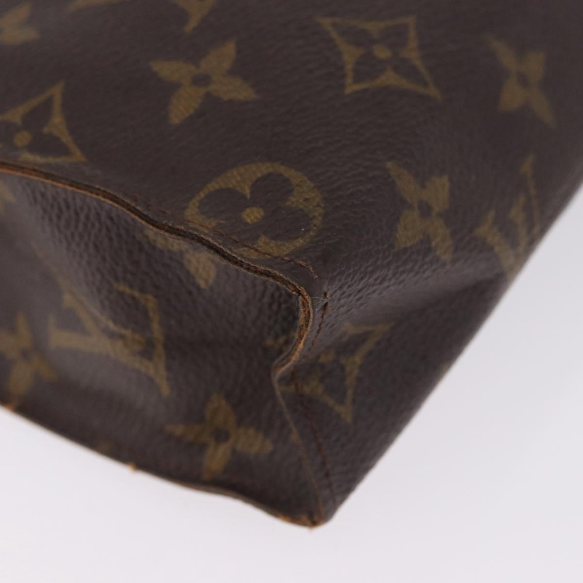 LOUIS VUITTON Monogram Poche Toilette 26 Pouch M47542 LV Auth 195783