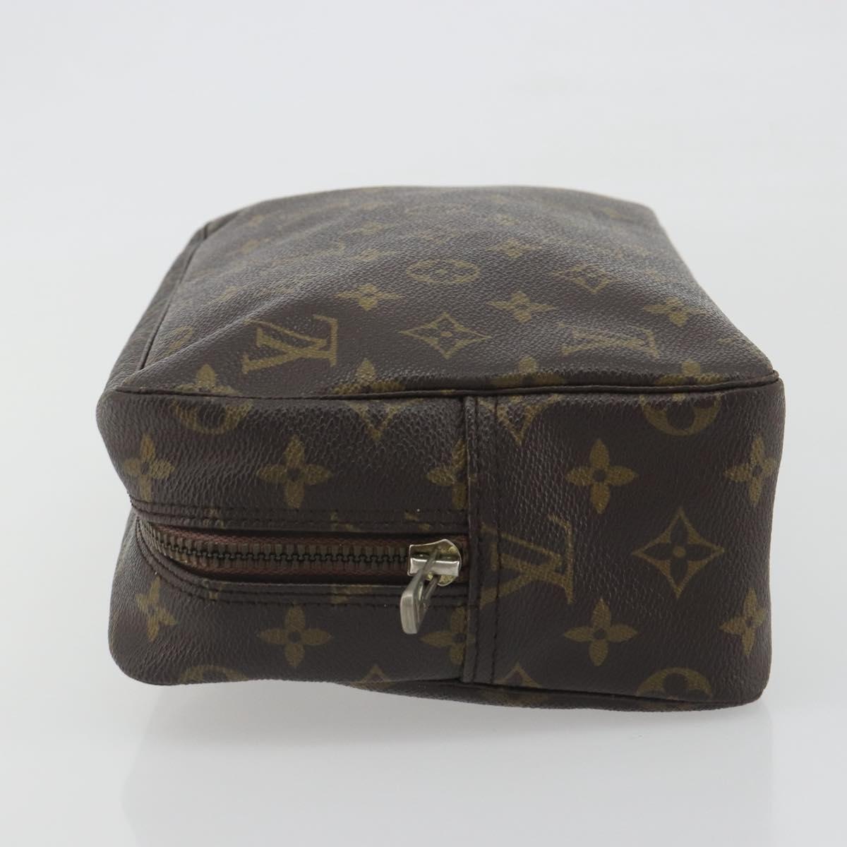 LOUIS VUITTON Monogram Trousse Toilette 28 Clutch Bag M47522 LV Auth 195789A