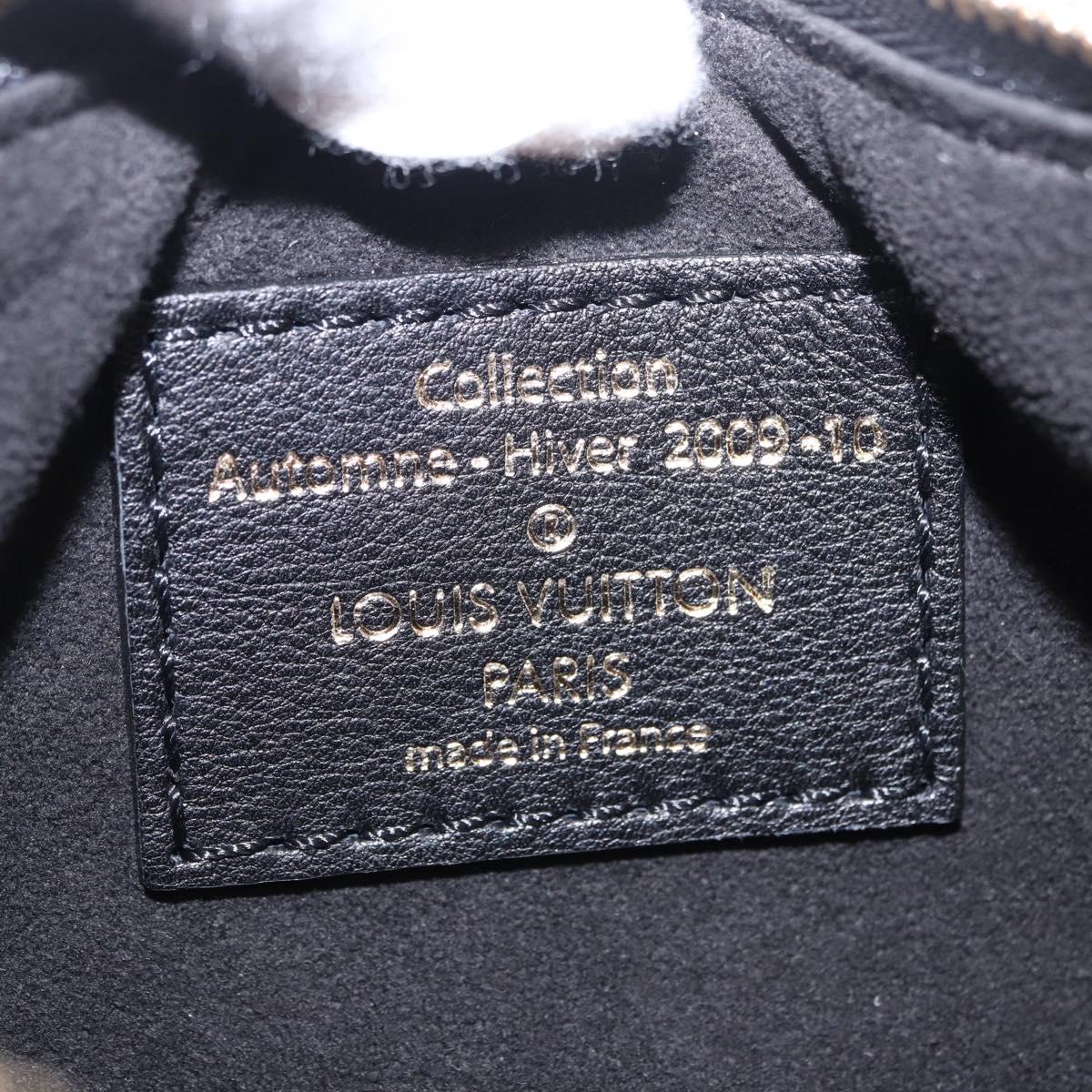 LOUIS VUITTON Monogram Eclipse Mini Pochette Accessoires M60125 Auth 195904SAV