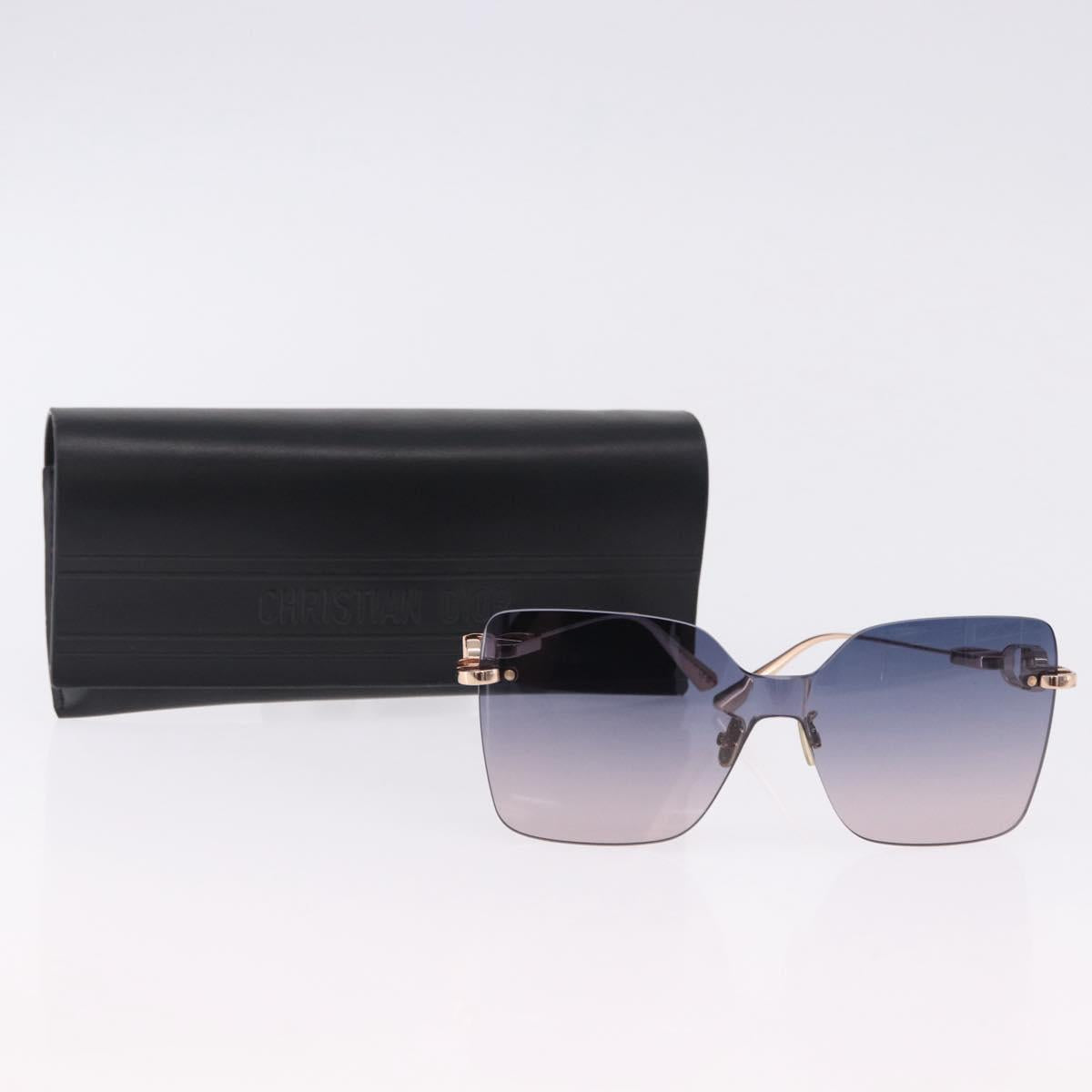 Christian Dior Sunglasses metal Gold Auth 195922M