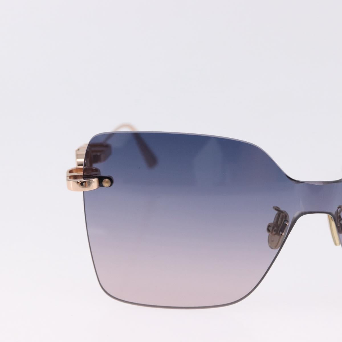 Christian Dior Sunglasses metal Gold Auth 195922M