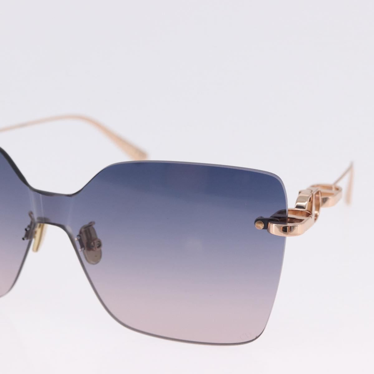Christian Dior Sunglasses metal Gold Auth 195922M