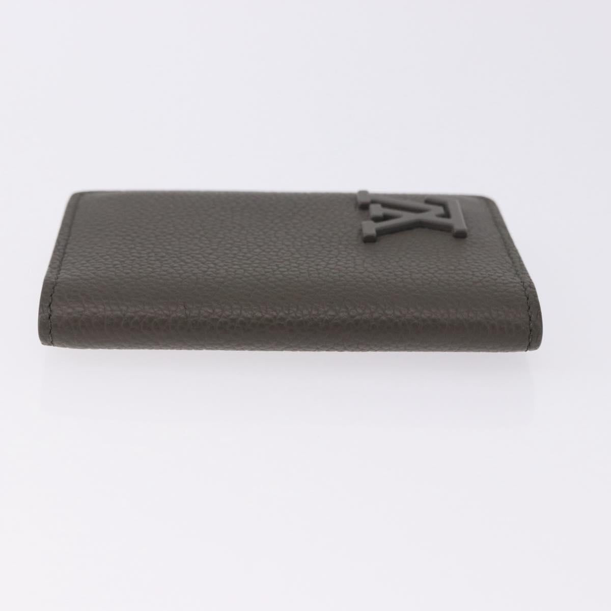 LOUIS VUITTON Aerogram Organizer Dupoch Card Case Gray M82277 LV Auth 195931V